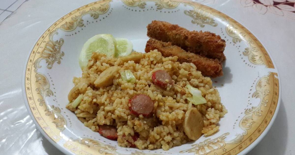 Resep Nasi  Goreng  Bakso Sosis  Enak oleh Kamilah Kitchen 
