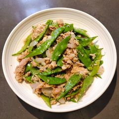 A picture of Tuna and Peas Stir-Fry.