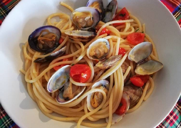 Ingredienti Preparazioni Spaghetti Alle Vongole Perfetto