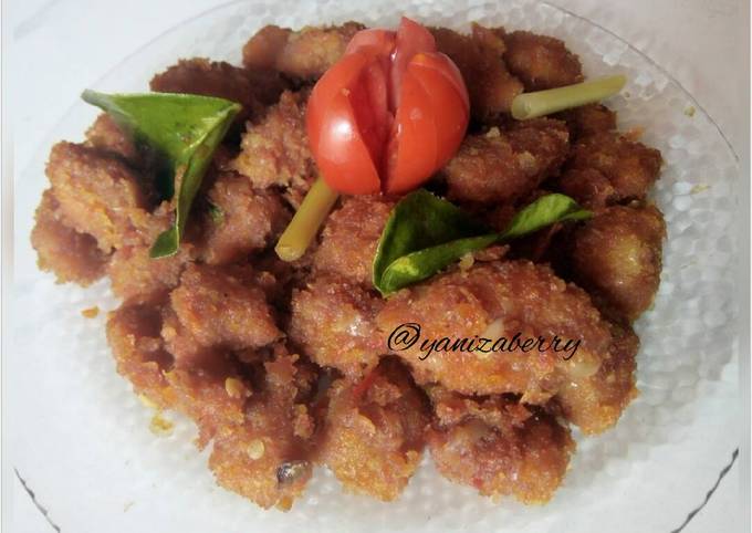 Ayam Crispy Saus Padang