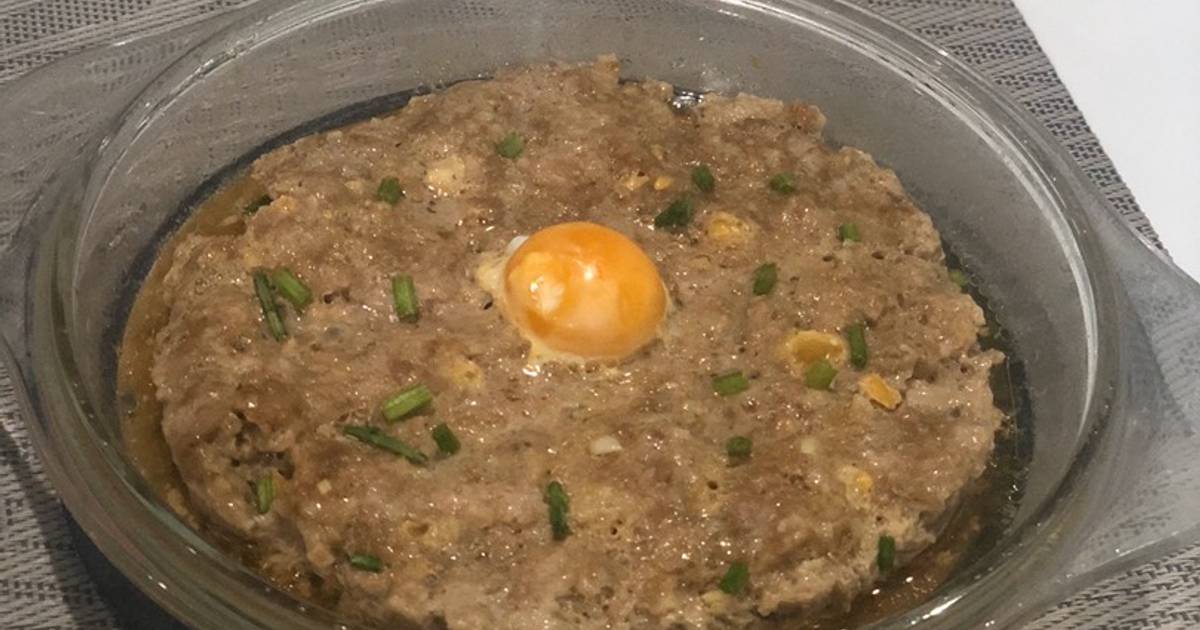 Resep Tim  daging cincang telur  asin oleh Marissa P 