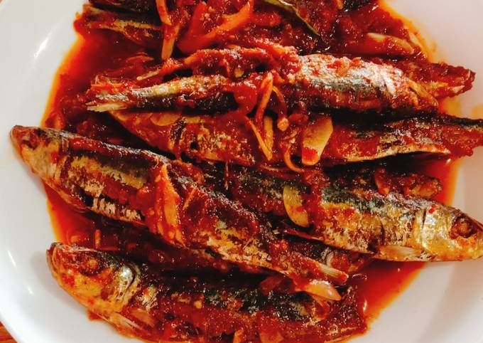 Sambal ikan asin tamban