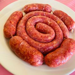 A picture of Simple Beef Sausages.