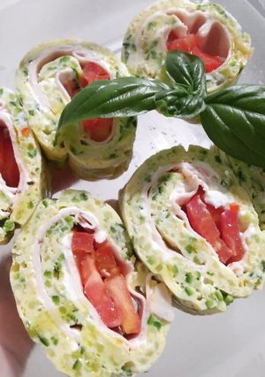 Foto di Rotolini di zucchine light