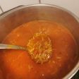شوربة الأرز النباتيه
