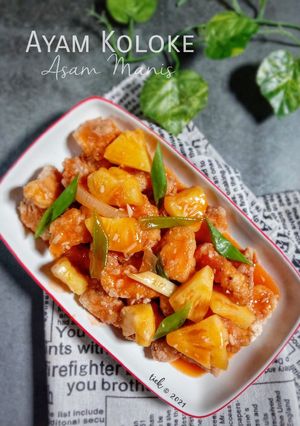 Foto resep Ayam Koloke Asam Manis