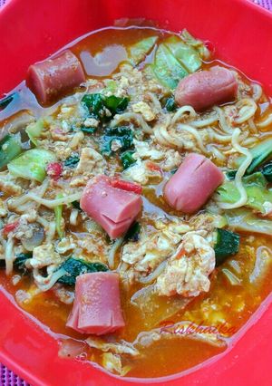 Foto resep Mie Tek-Tek #tantanganakhirtahun #masakdiakhirtahun