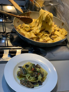 Foto di Pappardelle ai funghi