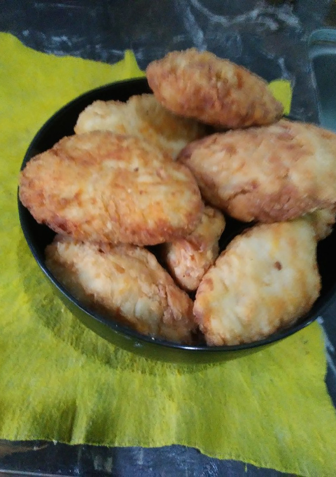 Una foto de Torrejitas de fideos blancos🍻🍪🍞
