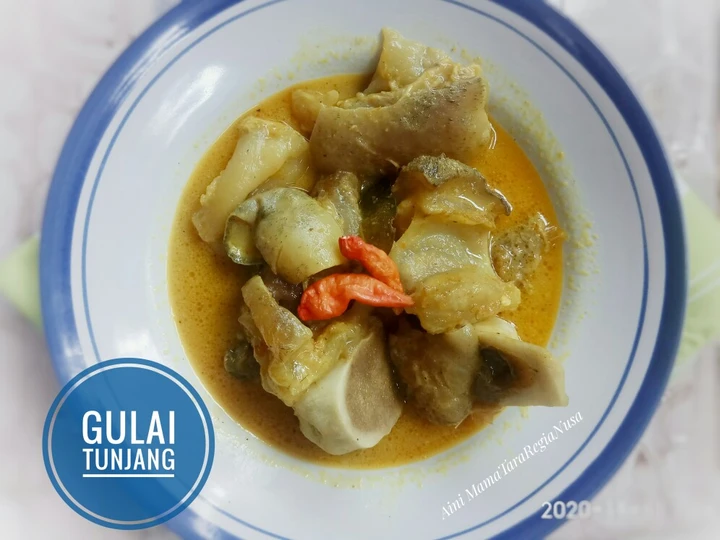 Cara Gampang Membuat Resep Gulai Tunjang yang Bikin Ngiler