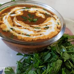 A picture of Dal makhni.