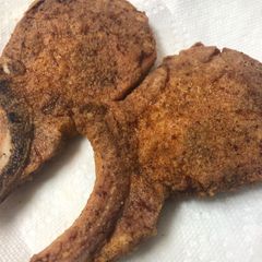 A picture of Deep Fried Pork Chops.