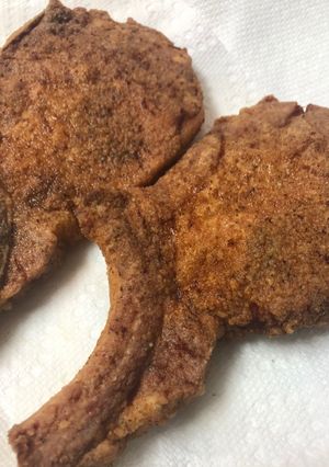 A picture of Deep Fried Pork Chops.