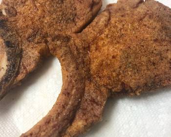 Popular Cuisine Deep Fried Pork Chops Delicious Simple