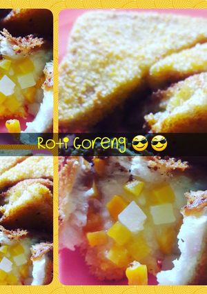 Foto resep Roti Tawar goreng isi (cemilan simple)