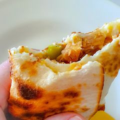 A picture of Special Tuna Melt Wrap.