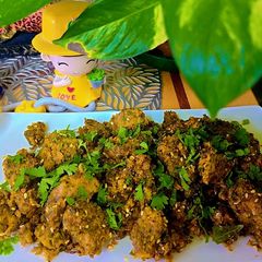 A picture of Methi Palak Muthiya.
