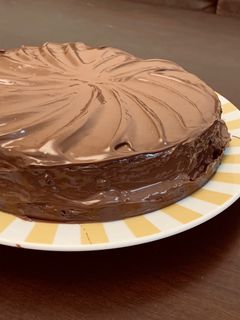 صورة لوصفة كيكة الشوكلاته