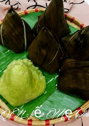 Hình của món Bánh ú mặn.