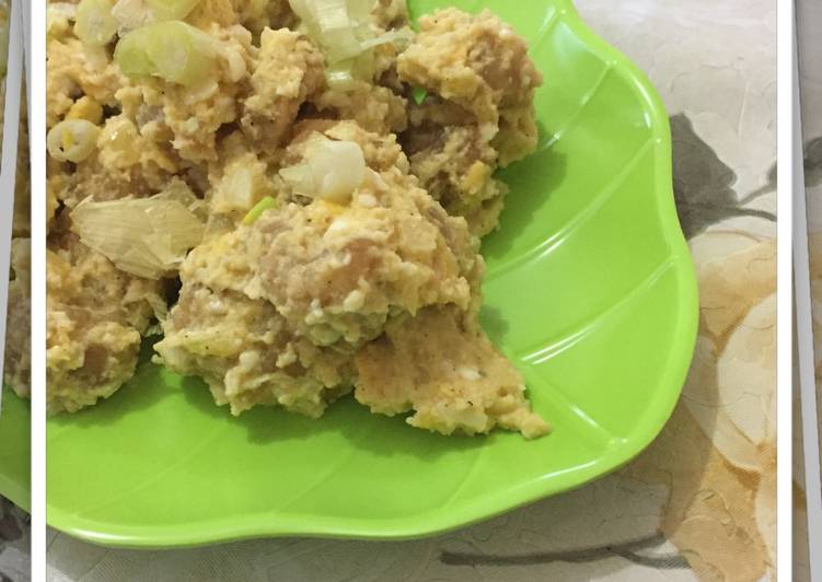 Ayam goreng tepung, bumbu telor asin 🐓🐓
