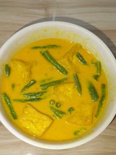 Foto resep Gulai kacang panjang tahu
