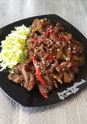 Foto resep Beef Teriyaki Lada Hitam