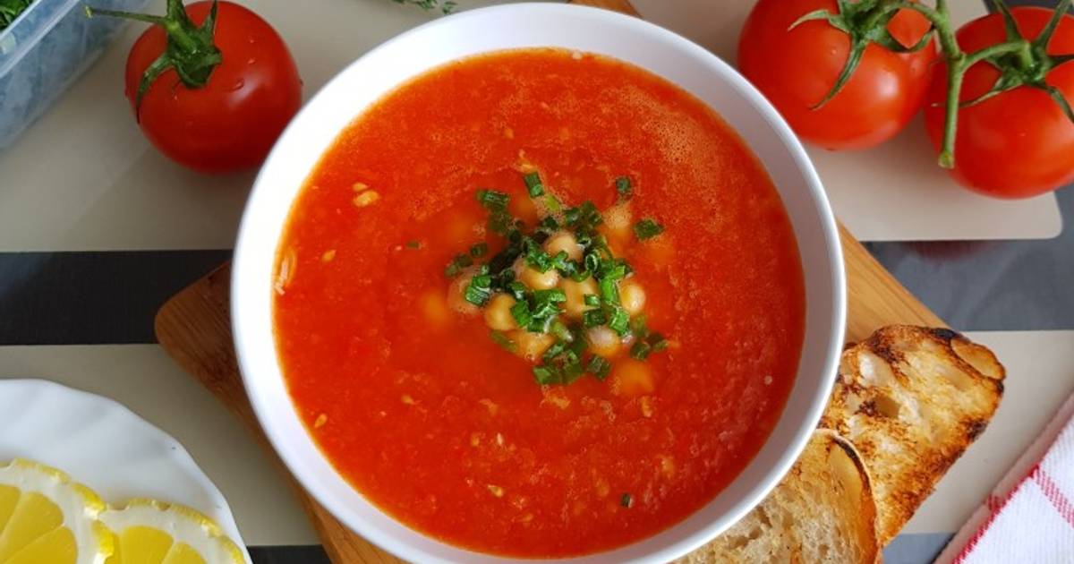 Суп из свежих помидоров рецепт. Андалузский гаспачо. Гаспачо классический. Томатный суп гаспачо ТТК. ТТК томатный суп пюре.