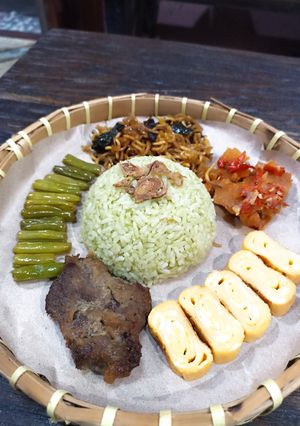 Foto resep Nasi Uduk Pandan