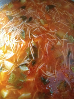 Una foto de Fideos sanos