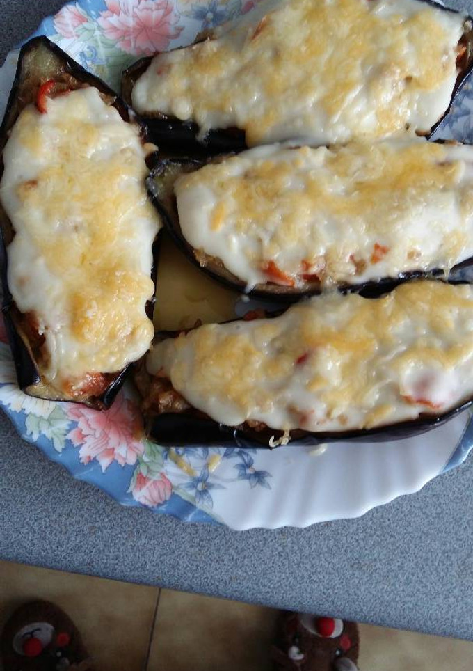 Una foto de Berenjena rellenas