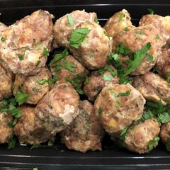A picture of Baked Italian Meatballs.