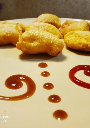A picture of Paneer Pakoras.
