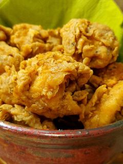 صورة لوصفة فشار الدجاج المقرمش (كنتاكي تشيكن بوب كورن)🍿🍗 KFC chicken popcorn
