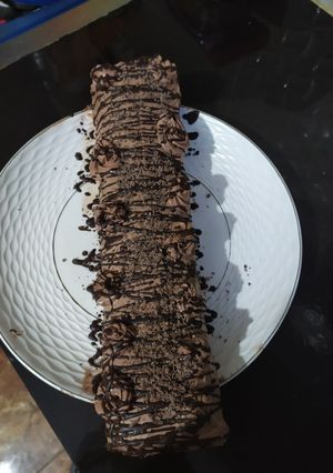 صورة لوصفة ملفوفة بالكريم شانتيه أكثر من روعة 😍