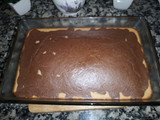 Pastel healthy de plátano y cacao