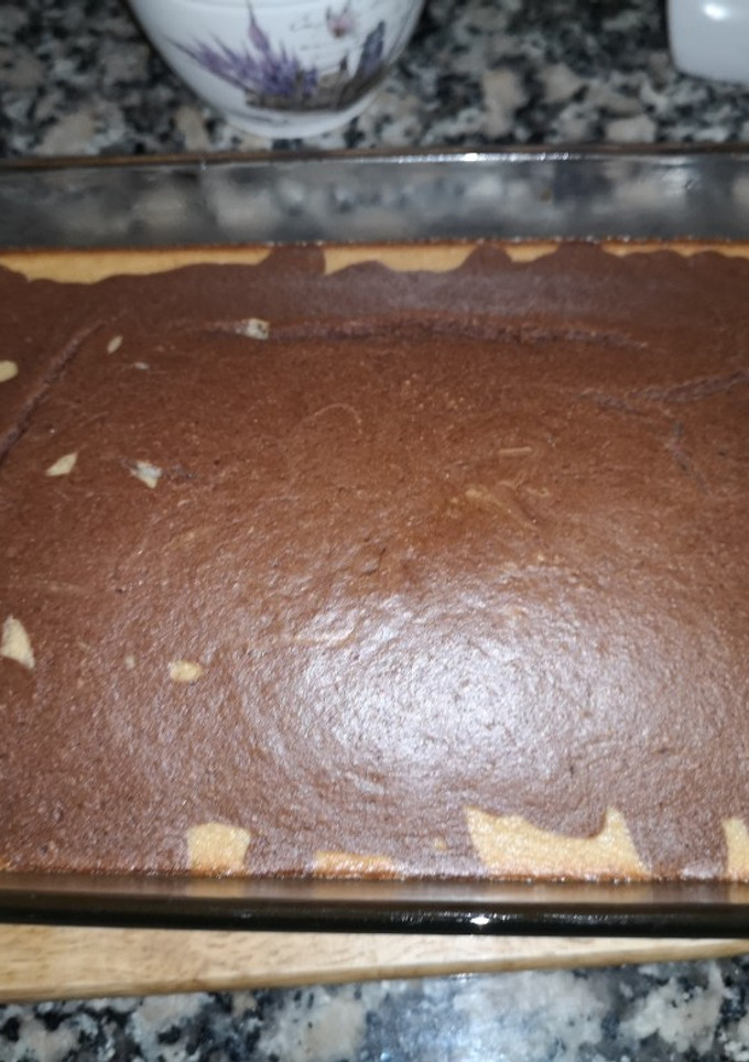 Una foto de Pastel healthy de plátano y cacao