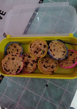 Foto resep Muffin oat pisang