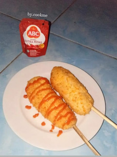 Foto resep Corndog sosis Mozarella