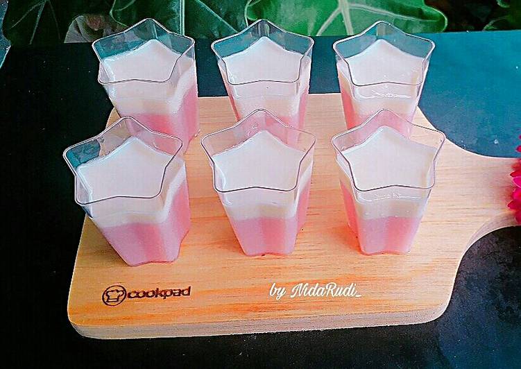 Puding Jus Jambu Merah