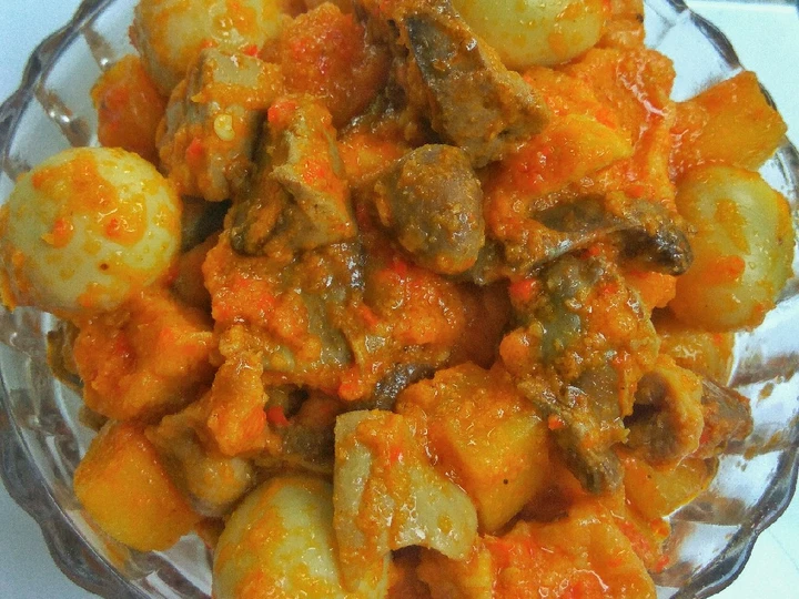 Cara Mudah Menyiapkan Resep Sambel Goreng Kentang Ati Puyu yang Sempurna Anti Ribet, Bisa Manjain Lidah