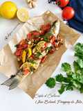 Cefalo al Cartoccio (Ikan Belanak Panggang ala Italia)
