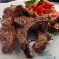 Grilled Lamb Chops A picture of Grilled Lamb Chops.