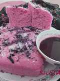 Beetroot Spongy Dhokla
