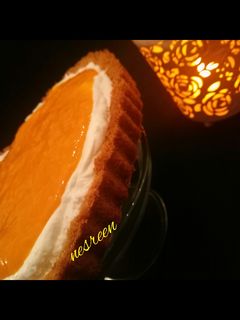 صورة لوصفة كنافة تارت بصوص المانجو