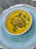 Crema de Auyama con pollo