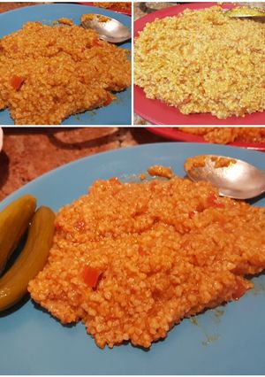 صورة لوصفة برغل بالبندورة