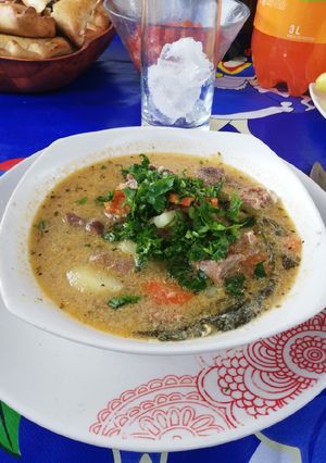 Una foto de Ajiaco Chileno