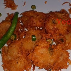 A picture of Kurkure Lachha Aloo Bhajia.