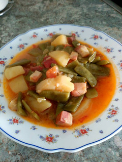Una foto de Judías verdes con patatas guisadas en olla Gm