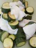 Nasello e zucchine
